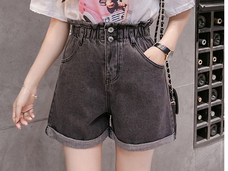 Pantalones Vaqueros Elásticos 7/8 Para Mujer: Capri De Cintura Alta (Verano)