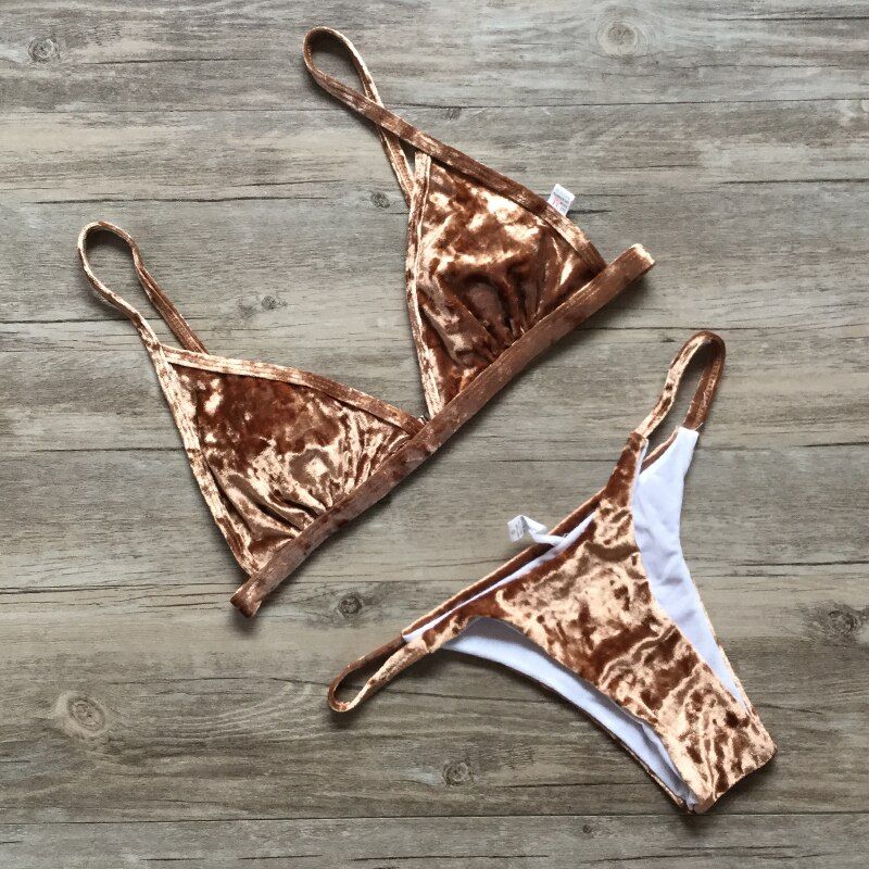 Bikini Trajes de baño Color : blue swimwear|khaki swimwear|pink swimwear  El Vestidor de Carlota